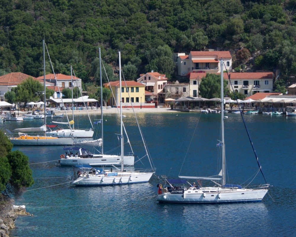 Kioni village Ithaca